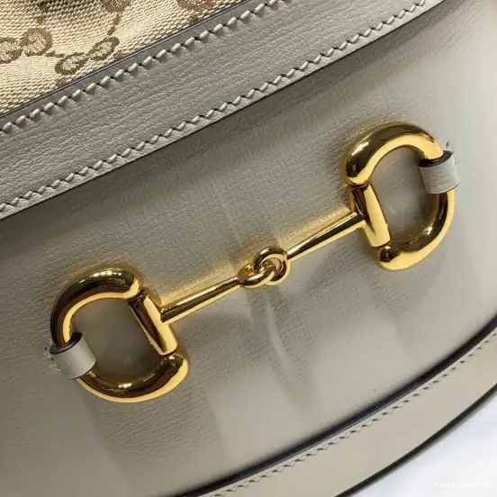 First bag ru Horsebit GUCCI bag small bucket 1955 0624